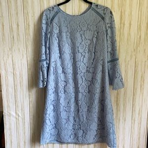 Size 12 Vince Camuto light blue lace dress NWOT